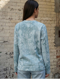 Longsleeve Staff hit blue & gray