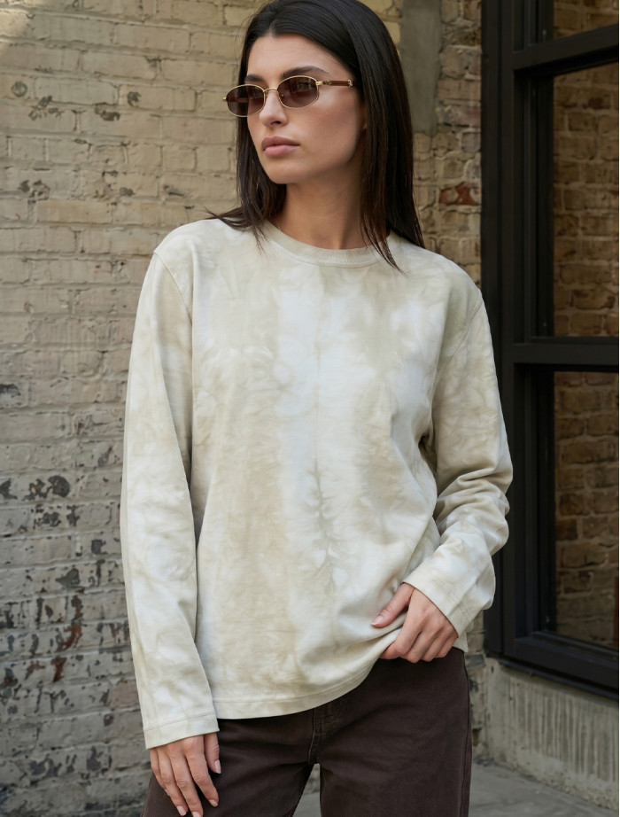Longsleeve Staff hit light beige