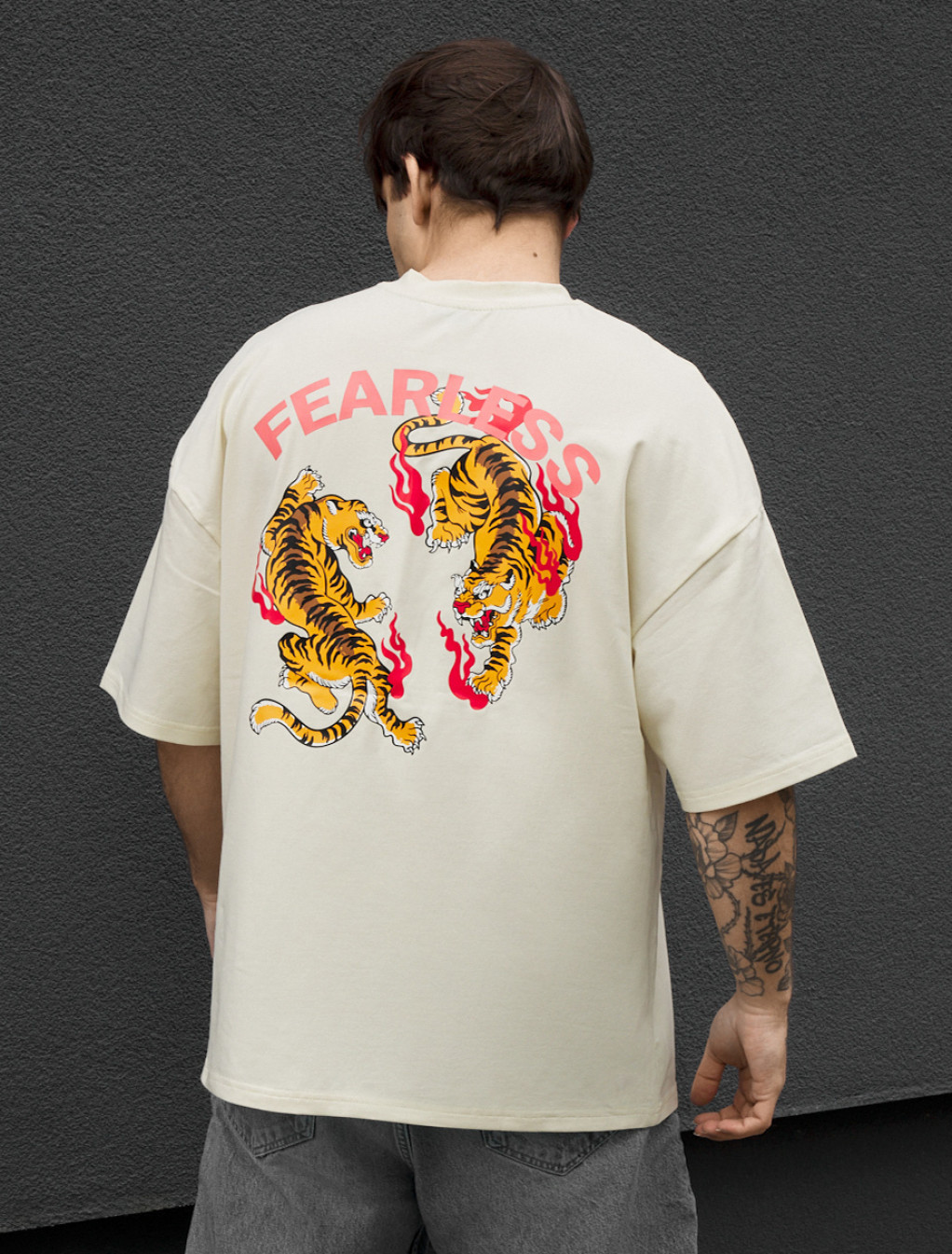 Koszulka Staff fearless oversize