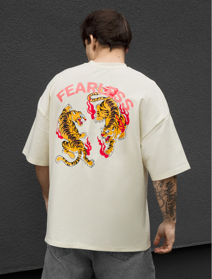 Koszulka Staff fearless oversize