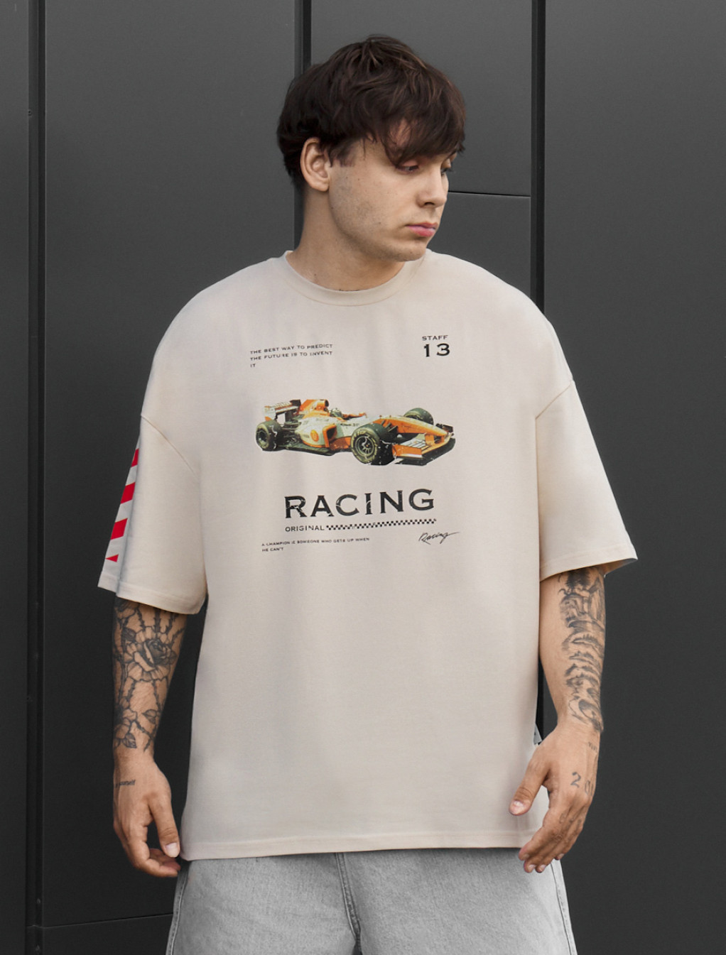 Koszulka Staff racing oversize