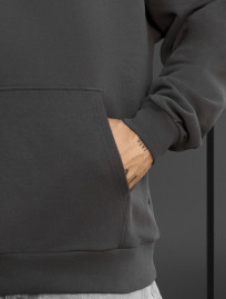 Bluza dark gray oversize