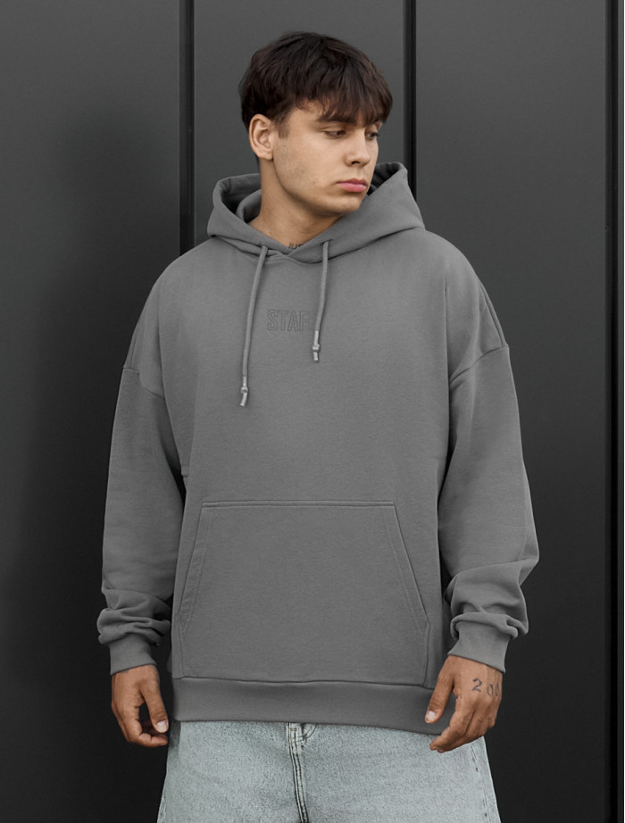 Bluza gray oversize reflective