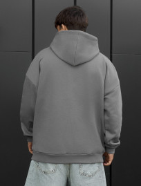 Bluza gray oversize reflective