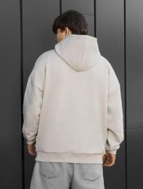 Bluza light gray oversize
