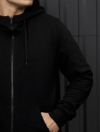 Bluza Staff di zip black