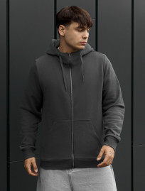 Bluza Staff di zip gray