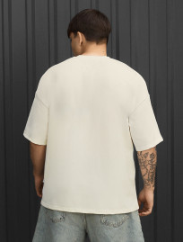 Koszulka Staff logo milk oversize