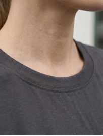 Koszulka Staff logo dark gray oversize