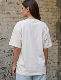 Koszulka Staff logo white oversize