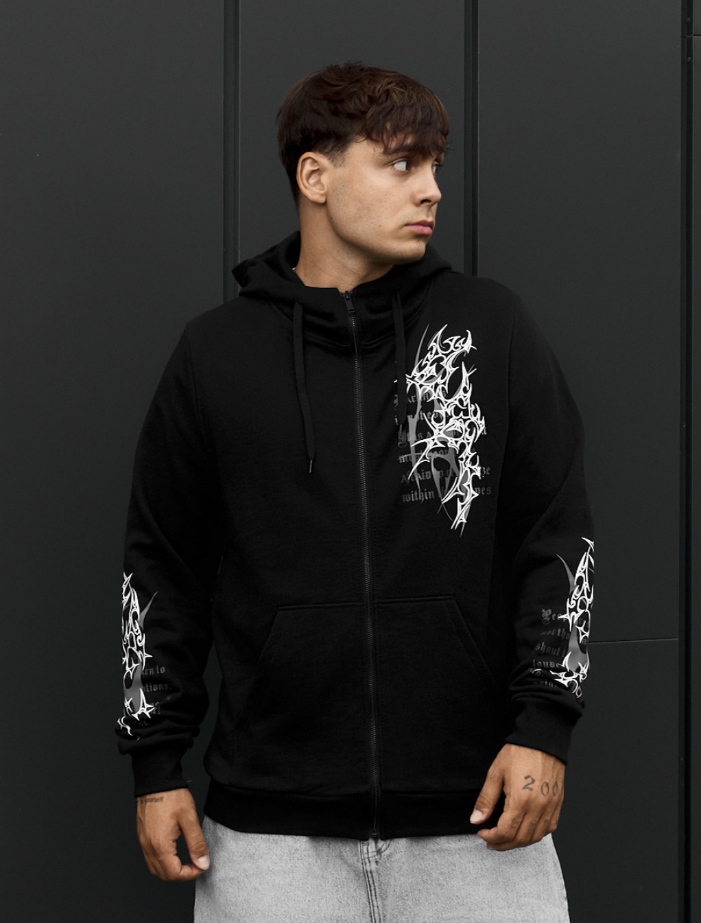 Bluza Staff di zip tribal reflective