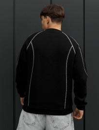 Bluza Staff black logo fleece