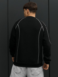 Bluza Staff black logo fleece