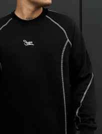 Bluza Staff black logo fleece
