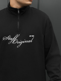 Olimpijka Staff black logo fleece