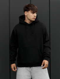 Bluza Staff saint black oversize fleece