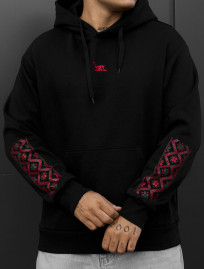 Bluza Staff logo & ethno fleece