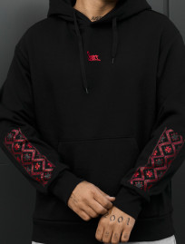 Bluza Staff logo & ethno fleece