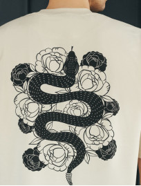 Koszulka Staff logo & snake oversize