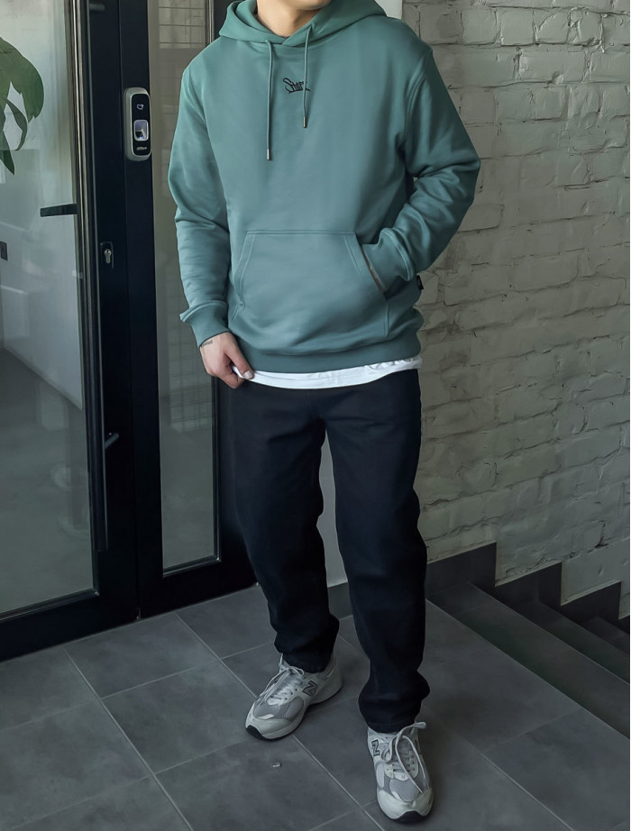 Bluza Staff logo turquoise