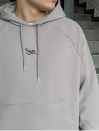 Bluza Staff gray logo oversize