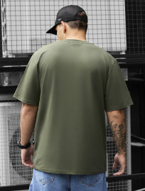 Koszulka Staff khaki oversize