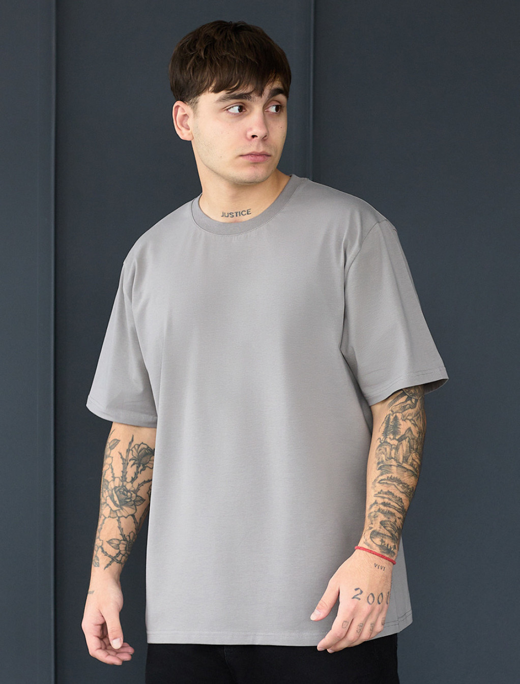 Koszulka Staff gray oversize