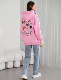 Bluza damska Staff butterflies oversize