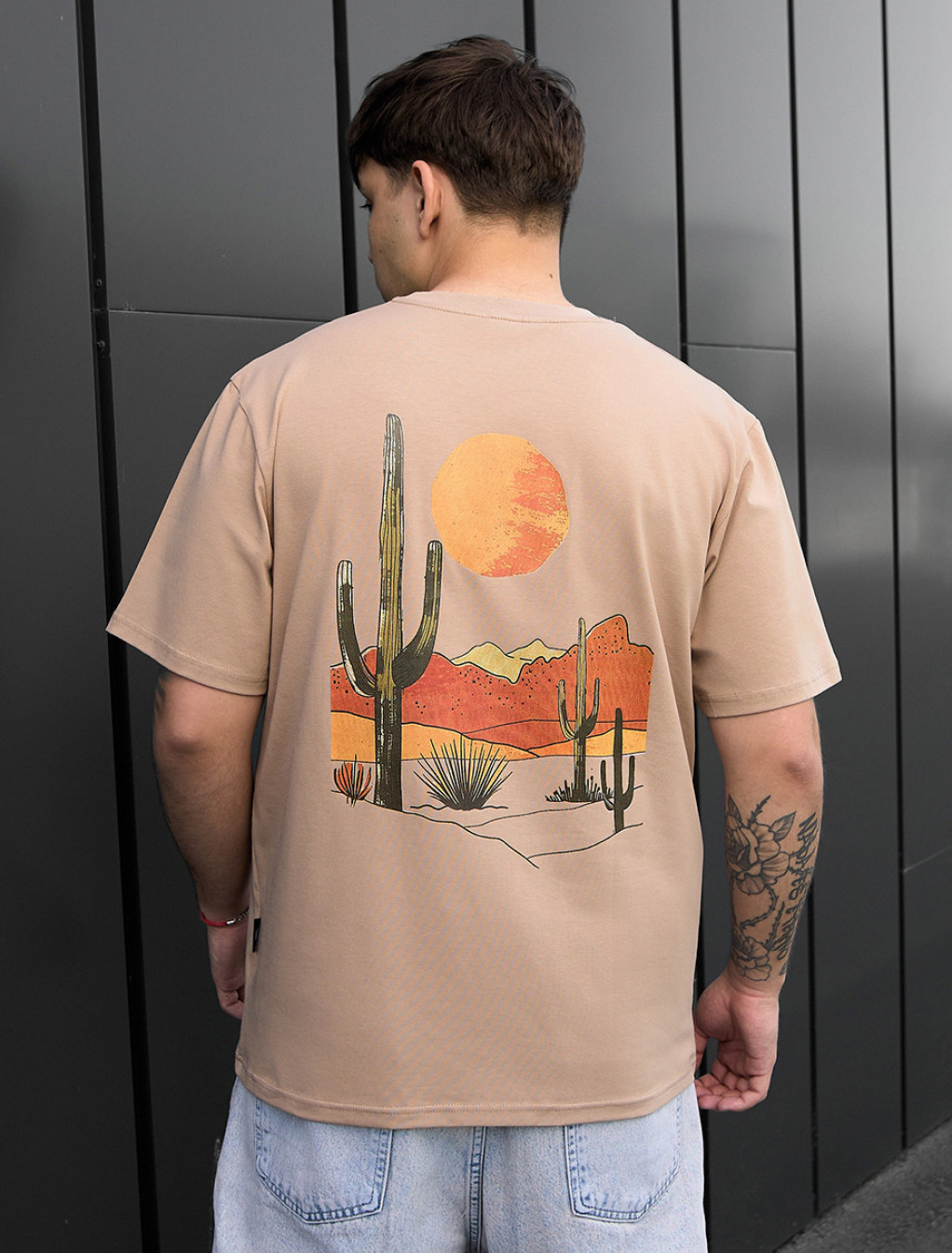 Koszulka Staff logo & cactus