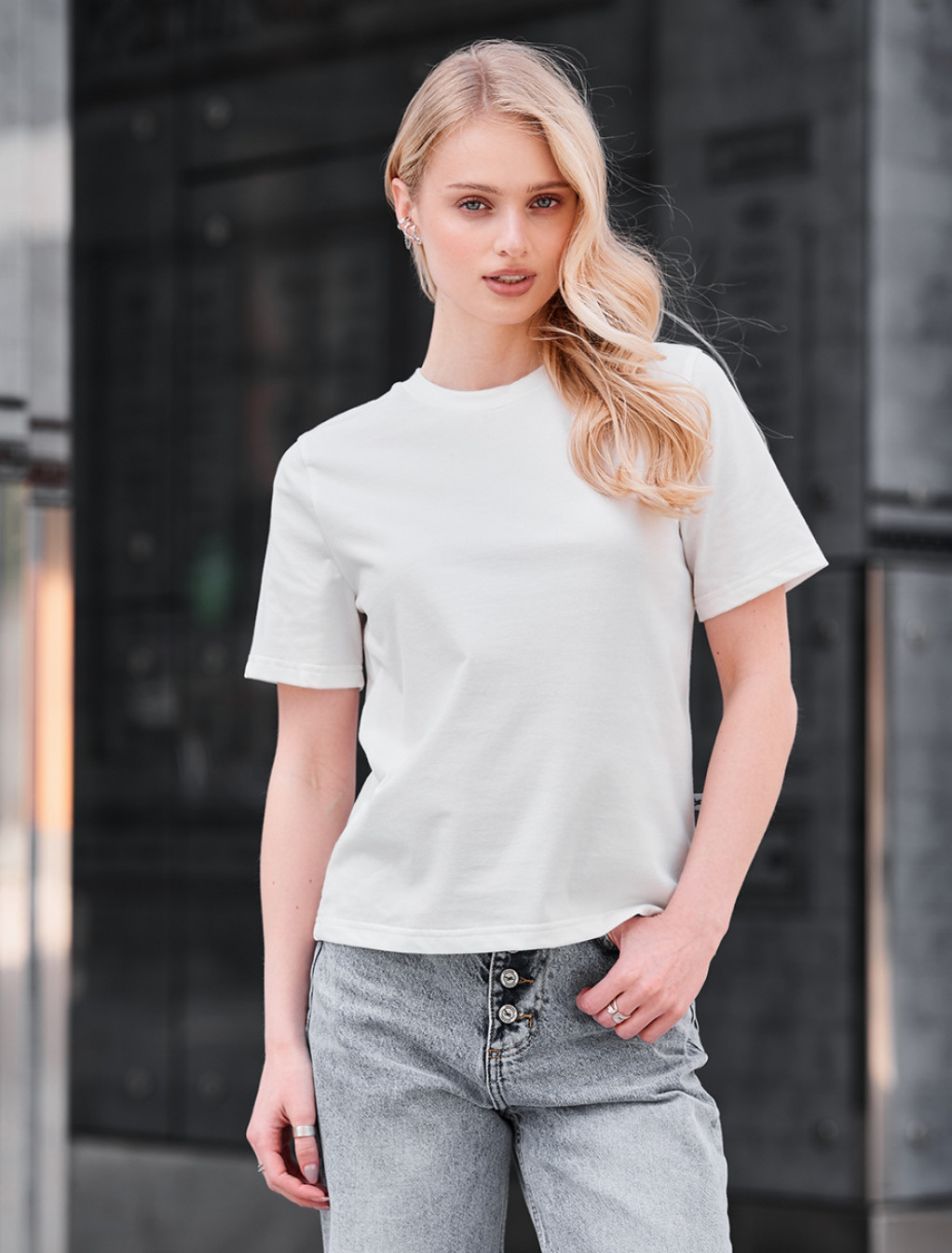 Koszulka damska Staff ant white
