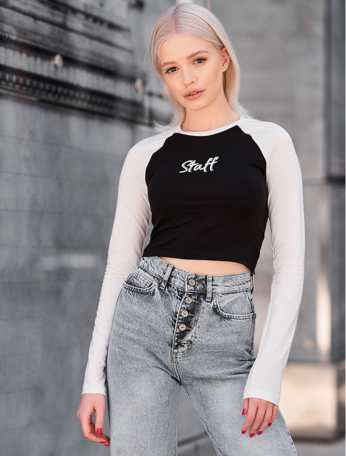 Top Staff flo black & white