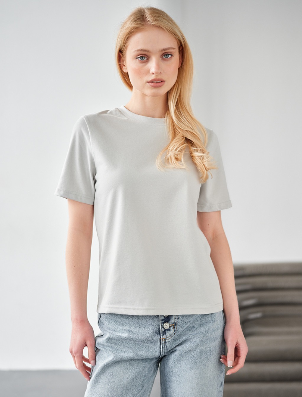 Koszulka Staff ant light gray