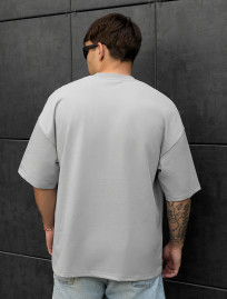 Koszulka Staff gray logo oversize