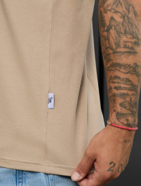 Koszulka Staff light brown basic