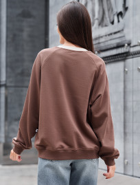 Bluza Staff freedom brown oversize