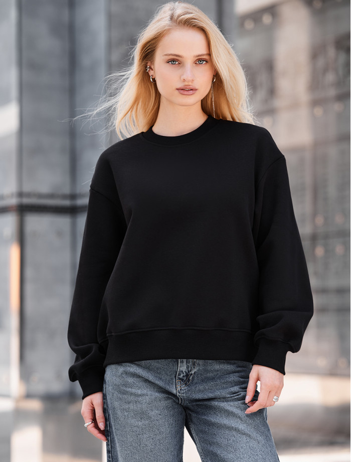 Bluza Staff s black oversize