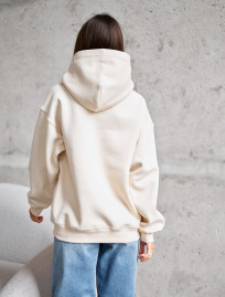 Bluza Staff milk oversize fleece
