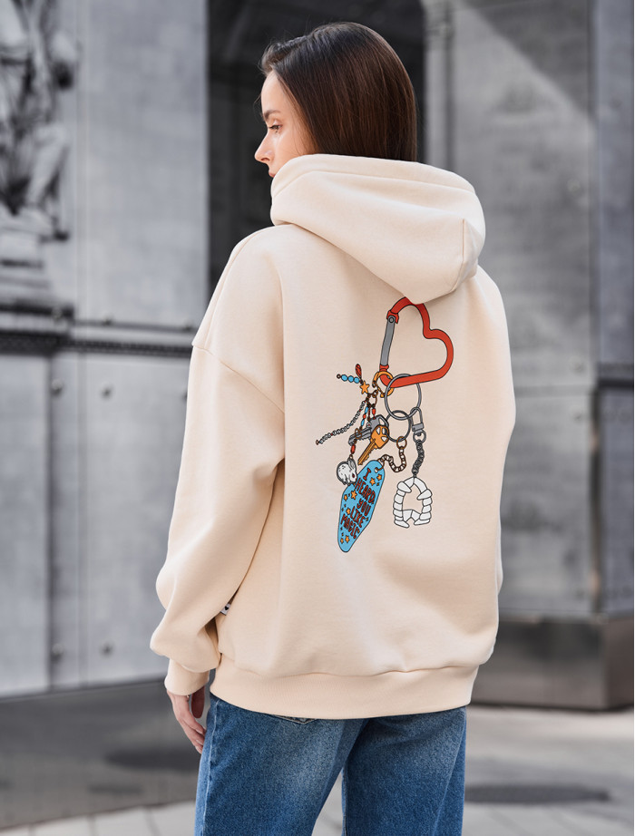 Bluza Staff magic oversize fleece