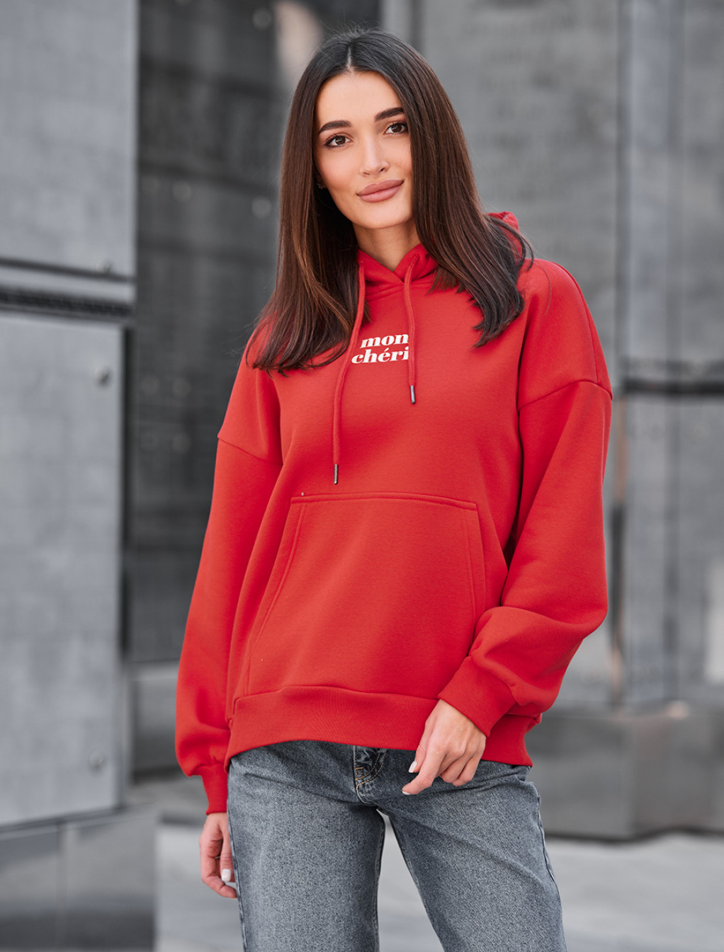 Bluza Staff mon cheri oversize fleece