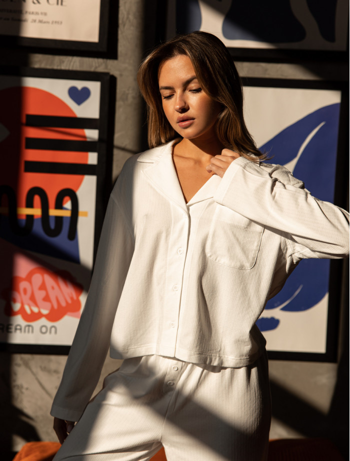 Piżama Staff sv white