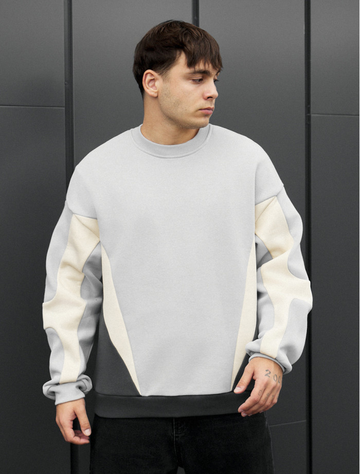 Bluza Staff mix2 oversize fleece