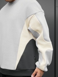 Bluza Staff mix2 oversize fleece