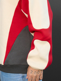 Bluza Staff mix oversize fleece