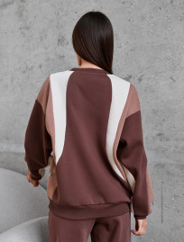 Bluza Staff st mix logo oversize fleece