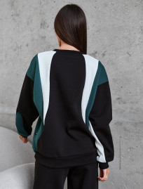 Bluza Staff st mix 2 logo oversize fleece