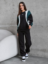 Bluza Staff st mix 2 logo oversize fleece