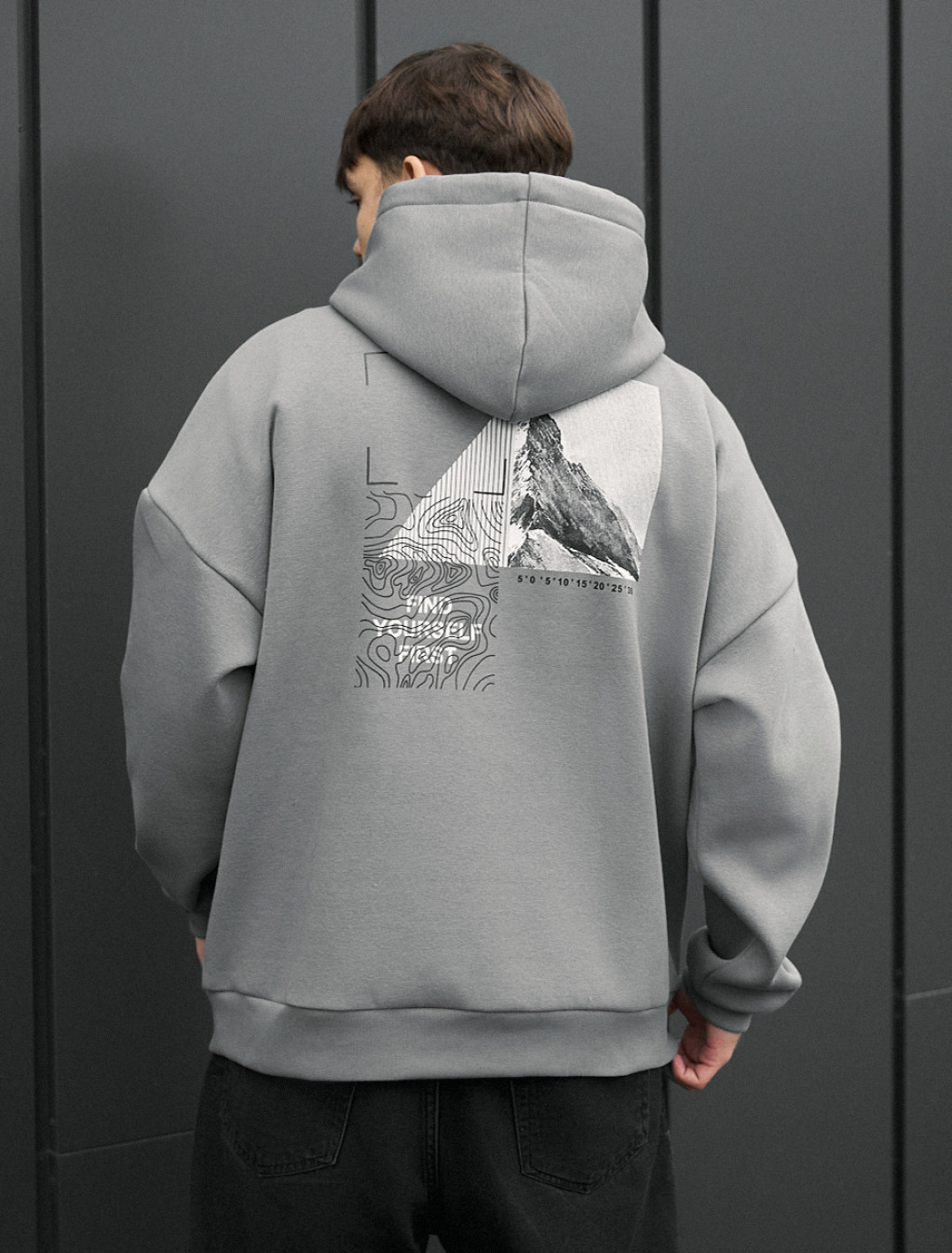 Bluza Staff find yourself oversize fleece