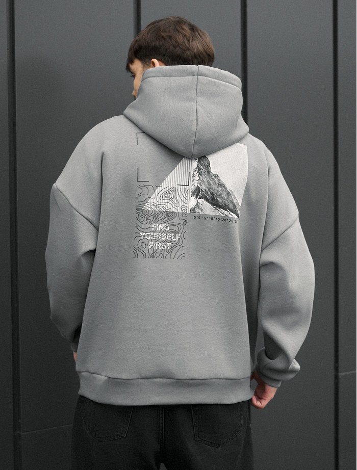 Bluza Staff find yourself oversize fleece