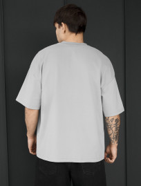 Koszulka Staff light gray oversize