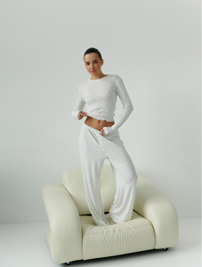 Piżama damska Staff lov white